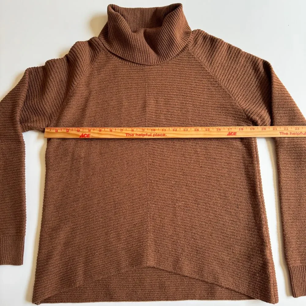 Kuhl Solace Turtleneck Sweater Women's Size Medium Brown Copper EUC 4406 Outdoor - Picture 7 of 13